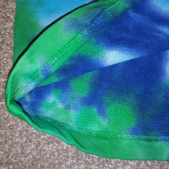 NWT Sz S Tommy Hilfiger Tie-Dye French Terry Dress - Picture 5 of 14